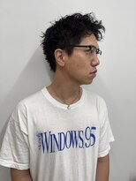 パーク(PARK)&nbsp;メンズショートピンパーマショート