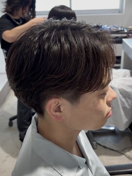 ドーバー 中野(Dover) パーマでヘアセットを楽に。フェザーショートパーマ◎