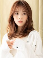 カバーヘアアンドスパ ブリス 浦和(COVER HAIR&SPA bliss) ブリーチなしハッシュカットミディアムレイヤー20代30代X浦和!