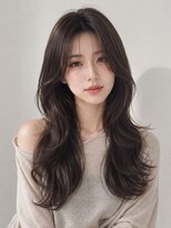 オラボ(olabo) 韓国風女神レイヤーロング