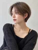 ワゴンバイアフロート(Wagon by afloat) 池袋20代30代|前髪長め大人丸みショートボブ髪質改善カラー