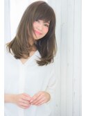 小顔で決める☆ナチュモテ髪♪