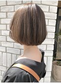 【田中智大】ショートボブ×透明感カラー　（ベージュ）