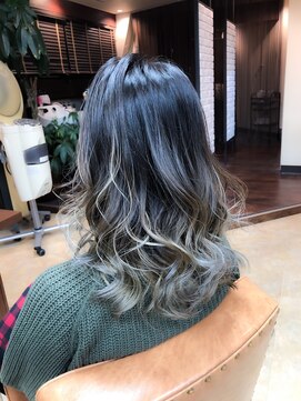 スパイスヘアメイク(SPICE hair make) グラデーションカラー