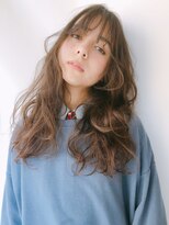 エアー 銀座(air)&nbsp;★岡田有加★20代30代/外国人風ウェーブヘア【丸顔】★air