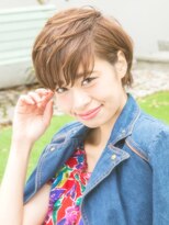 フェイス 赤羽店(face) イメチェン/似合わせカット/フルバング/レッドブラウン/赤羽