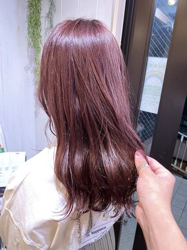 ネクストハラジュク(NEXT HARAJUKU) ★ホワイトグレージュミニウルフデジタルパーマチェリーブラウン