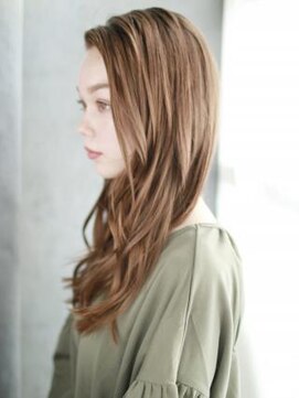 ヘアメイク ナル(hair make nalu) セミウエットのミックスカールスタイル