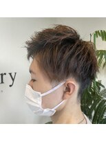 フィーリー ヘア デザイン 太田店(feAry)&nbsp;細毛束で無造作×浮遊感のアップバング