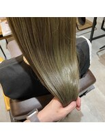 ヘアーデザインプレクト(Hair Design PRECT)&nbsp;髪質改善ストレート×オリーブグレージュ
