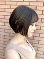 ヘアアンドメイク ニューヨーク ニューヨーク 長岡天神店(Hair&Make NYNY) 顔まわりに沿う髪は引き締めや骨格に補正効果アリ。