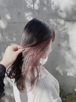 ベレーザシェルト(Beleza scelto)&nbsp;インナーカラー×ピンクベージュ