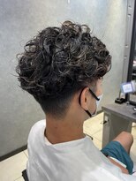 アンシェリ(Ancheri by flammeum)&nbsp;メンズハイライト×スパイラルパーマ