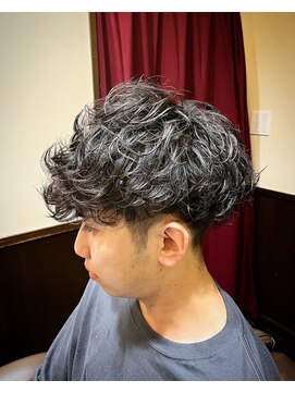 ヒロギンザバーバーショップ 神楽坂店(HIRO GINZA BARBER SHOP) モコモコパーマ
