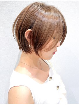 グランマッシュ(Granmash) 6枚ハイライト・丸みショート・髪質改善・白髪ぼかし