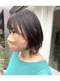 ブリーチなしイヤリングカラー