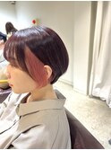 丸みショート&イヤリングカラー【溝の口】