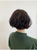 ボブ/パーマスタイル/ボブパーマ/30代/40代/50代