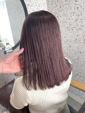 ラニヘアサロン(lani hair salon) ピンクブラウン/暖色カラー/ダブルカラー/ベージュ/ブラウン