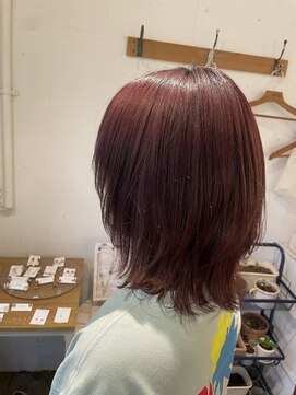 パザパ(pas a pas) チェリーレッド×ピンク