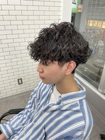 オムデュー(HOMME DEUX)&nbsp;【AOI】波巻き強めパーマ