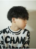 キッズカット　ツイストスパイラルパーマ　メンズカット　香椎