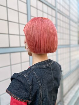 シュク 高円寺(SYUK) SYUK kazu 【高円寺 顔まわりカット 髪質改善 ハイライト 】