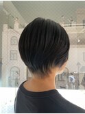ショートボブ×グラデーションカラー