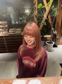 シエル ヘアーズ ボウ グループ(Ciel hairs beau gloup) ハイレイヤー×コーラルオレンジ♪