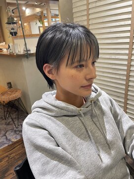 ティピ(tipi) インナーヘア+マッシュショート