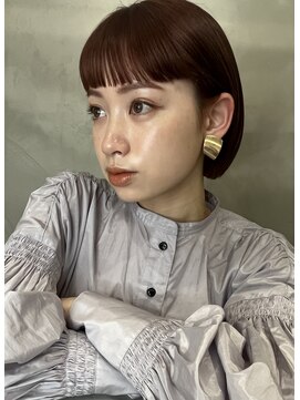 ロンドプロフィール 浦和(Lond profil) 中川　前髪カット顔まわり似合わせ外ハネくびれミディ