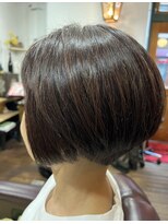 ヘアーズフェロー(Hair's Fellow) ハーブカラー+ショートヘアー