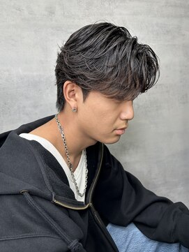 ネクスト 静岡店(NEXT) MEN'S HAIR/ダークアッシュ/ニュアンスパーマ/韓国マッシュ