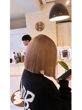 リー ルーチェ 布施(Lee Luce) beige color ブリーチ2回～