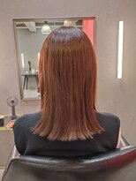 デュッカ(ducca)&nbsp;切りっぱなしロブ×透け感カラー