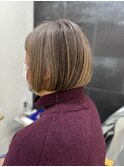 白髪ぼかしカラー　白髪ぼかしハイライト