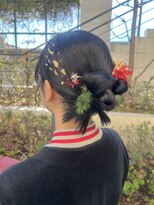 スタイル 成城学園前(STYLE) カチモリヘア 黒髪ヘアアレンジ 和装ヘアセット