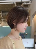 ショート/ショートボブ/ひし形ショートボブ