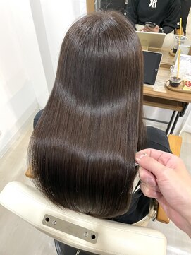 美髪専門サロン バイ マイル(美髪専門サロン by mile) 【髪質改善カラー】ナチュラルベージュ