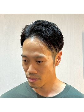 ジェントル(GENTLE) 大人カジュアル！ツーブロックマッシュ/メンズカット/黒髪