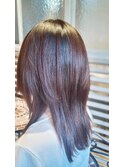 重めミディアムレイヤースタイル20代30代40代50大人女性髪質改善