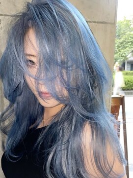 ラキング ギンザ トウキョウ(LAKING GINZA) くびれヘア/アプリコットオレンジ/夏/ハイライトカラー[銀座駅]