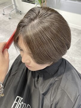 ジルチ ヘアー(Zilch hair) 白髪ぼかし/白髪染め/ショートカット/40代50代/【北堀江】