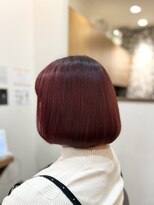 フリージア(freesia)&nbsp;ボブ/髪質改善トリートメント/ブリーチなしカラー／ツヤ髪