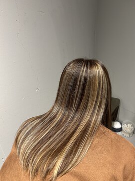 コントラストハイライト　ハイライト　レイヤーカット