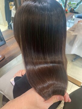 ヘアリゾート粋 ティガ 池袋店(tiga) 絹髪/髪質改善カラー/艶髪ストレート/美髪/ロング