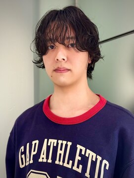 ラパンセヴェールメンズ 栄(LA PENSEE VERT MEN'S) ボブパーマ