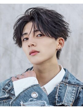 アストラ(ASTRA) MEN’S HAIR/波巻きツイストスパイラル/リバースセンターパート