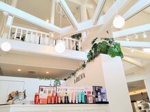 アリーナヘア(ARENA HAIR)の雰囲気(パリの子供部屋のような空間 不思議の国のおもちゃ箱)