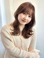 アンニュ(annuy)&nbsp;韓国ヘア レイヤーカット 顔周りカット 透明感カラー 20代